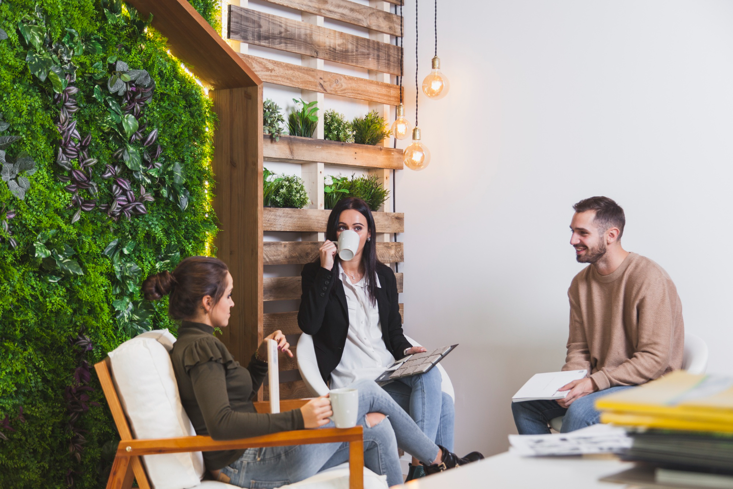 Vitaliteit op kantoor: de innovatieve kantoortuin